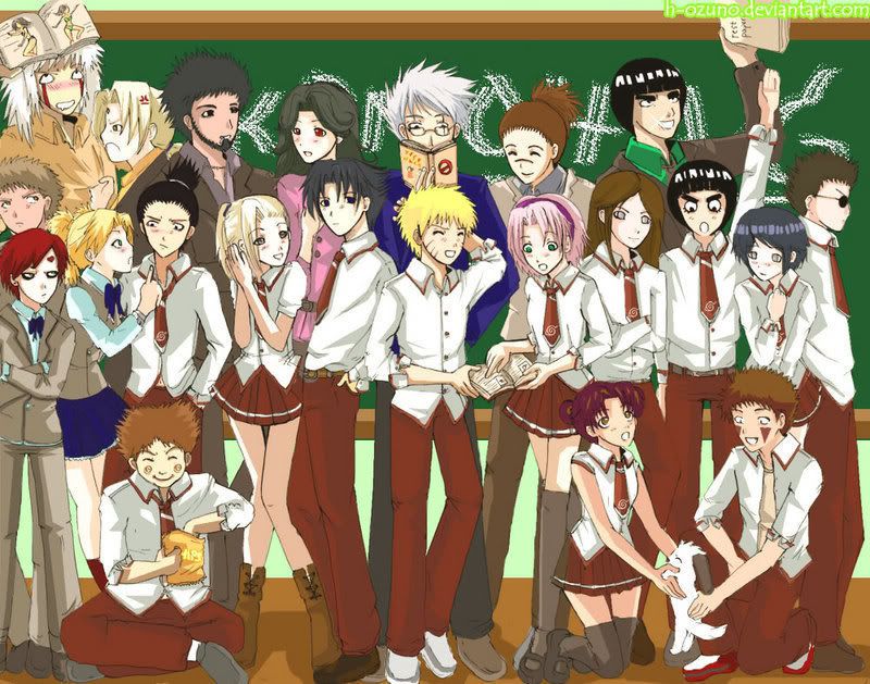 [Download truyện tranh] Naruto - Konoha High School - Trọn bộ